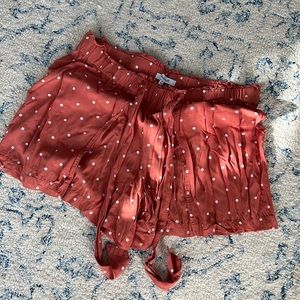 Madewell polka dot shorts